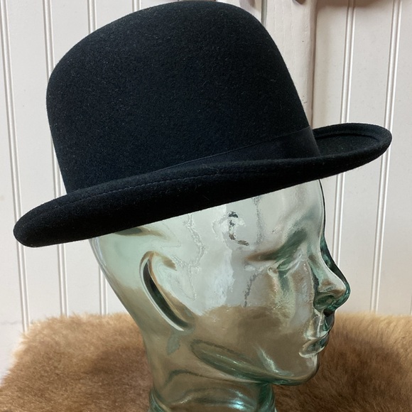 Shannon Phillips Black Wool Derby Hat M - Picture 7 of 11